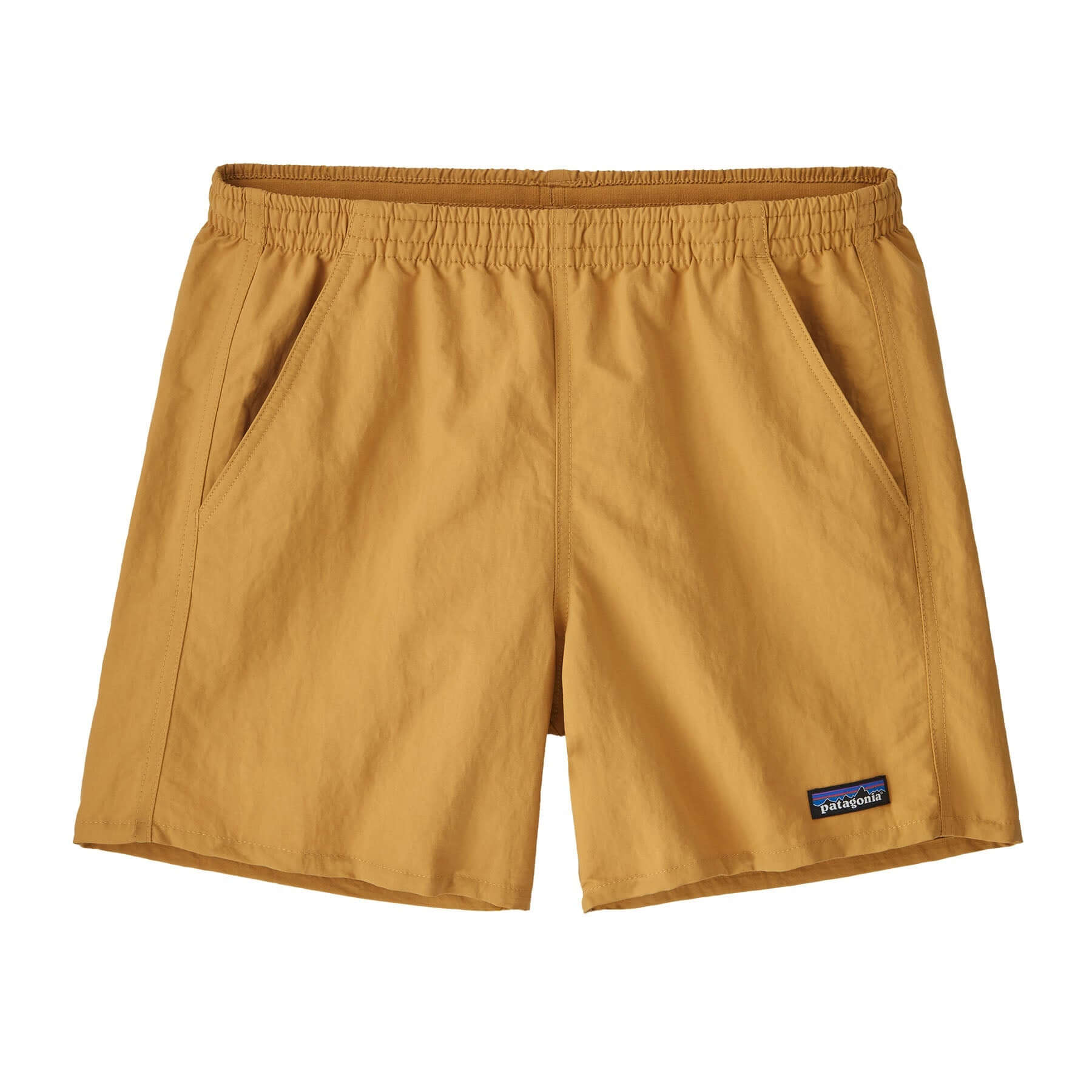 Women's Baggies Shorts - 5 in. in Pufferfish Gold | Patagonia Bend