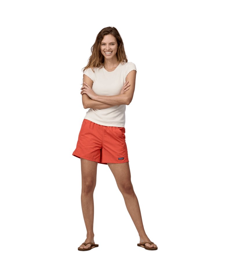 Women's Baggies Shorts - 5 in. in Pimento Red | Patagonia Bend