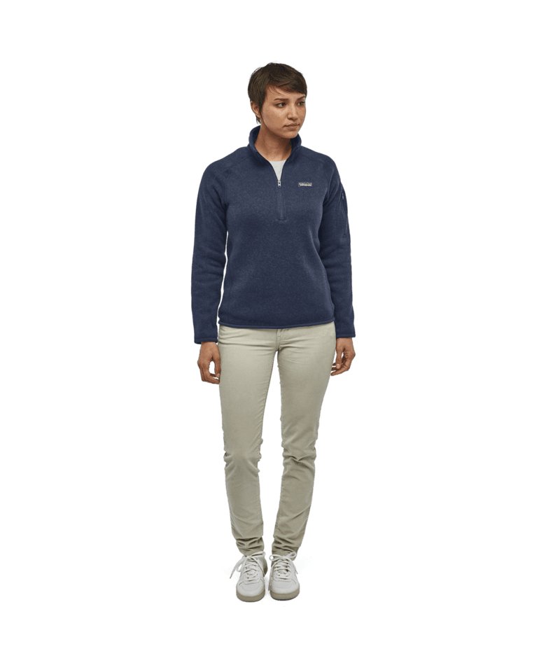 Women's Better Sweater 1/4 Zip in NEW NAVY | Patagonia Bend