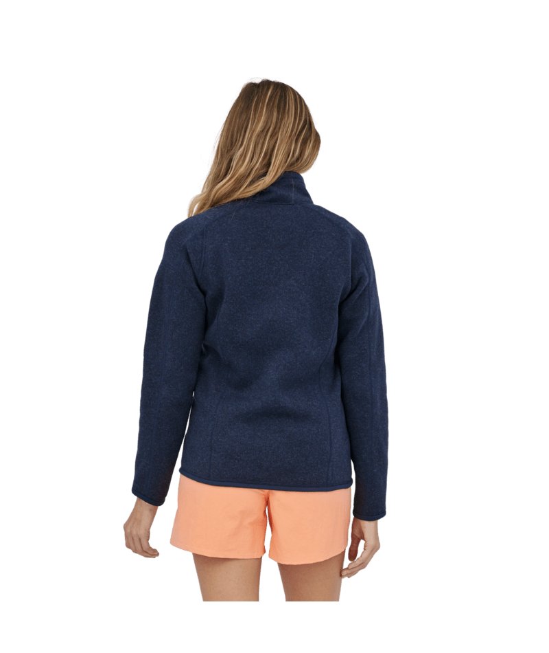 Women's Better Sweater® 1/4 - Zip in New Navy | Patagonia Bend