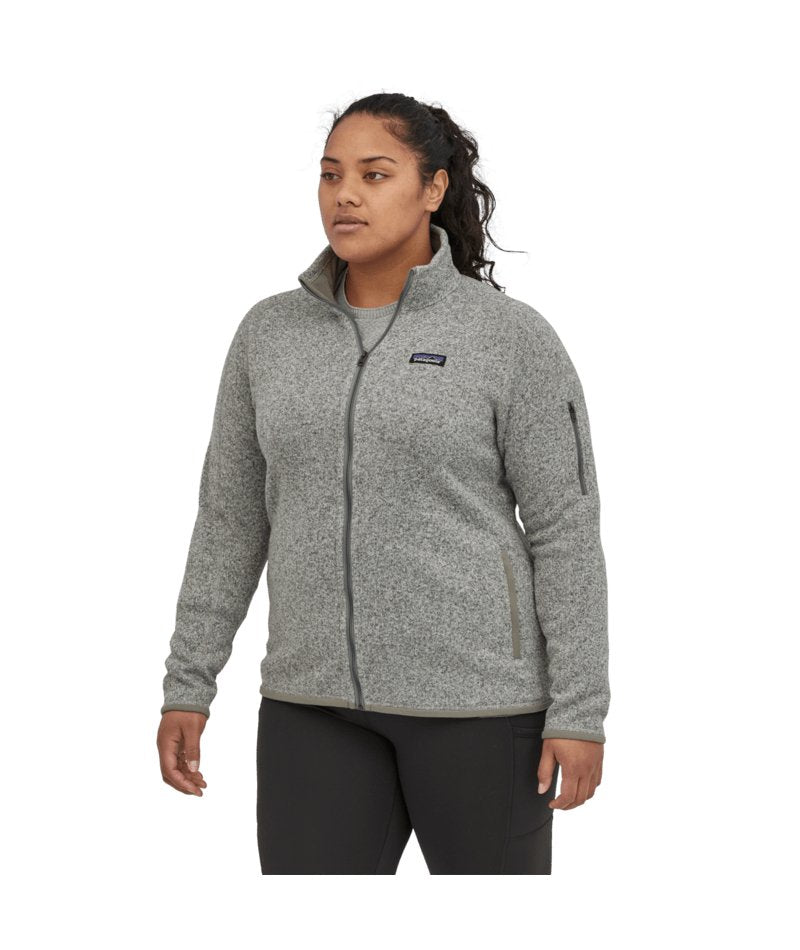 Women's Better Sweater® Jacket in Birch White | Patagonia Bend