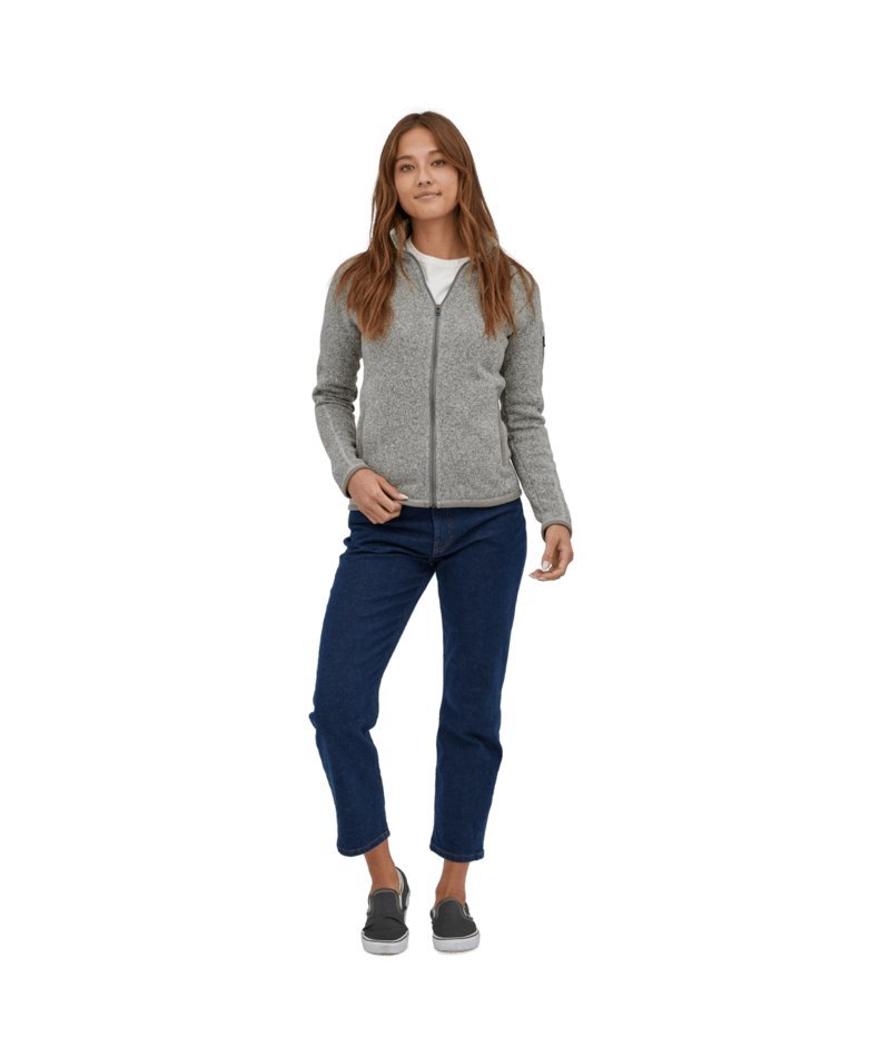 Women's Better Sweater® Jacket in Birch White | Patagonia Bend