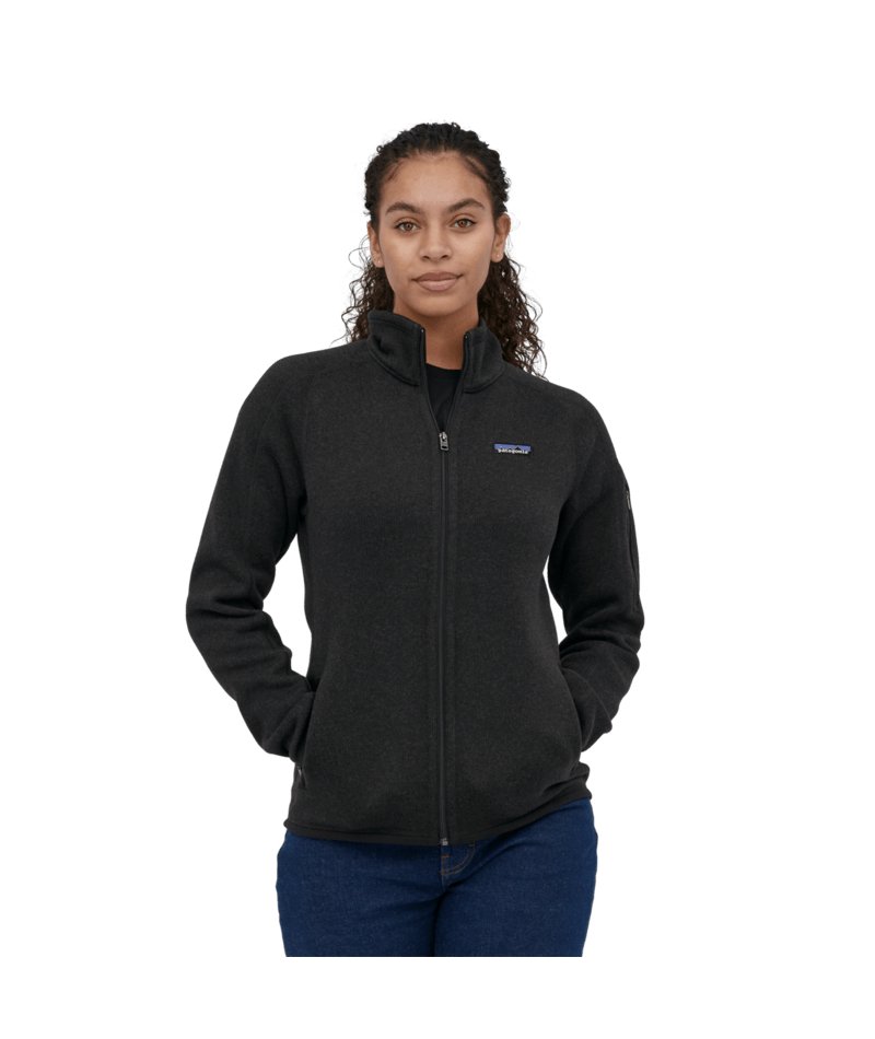 Women's Better Sweater® Jacket in Black | Patagonia Bend