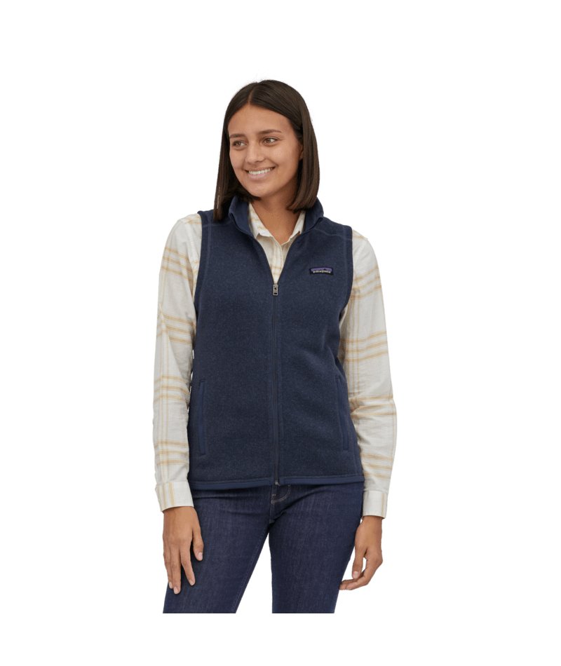 Women's Better Sweater Vest in NEW NAVY | Patagonia Bend