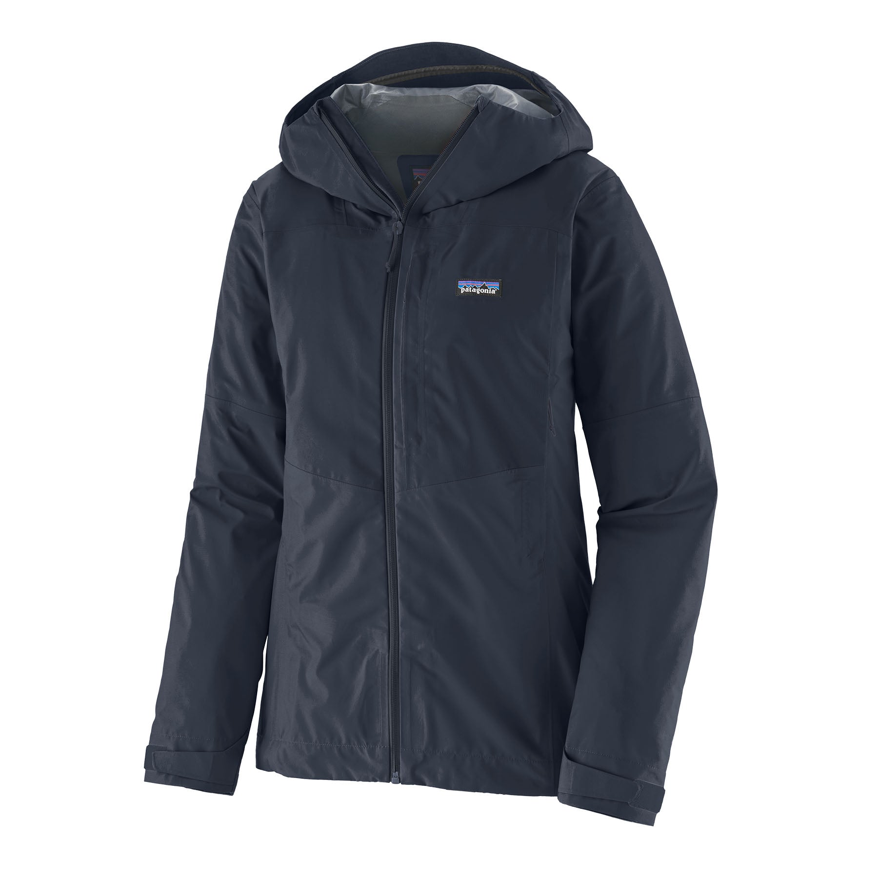 Women's Boulder Fork Rain Jacket in Smolder Blue | Patagonia Bend