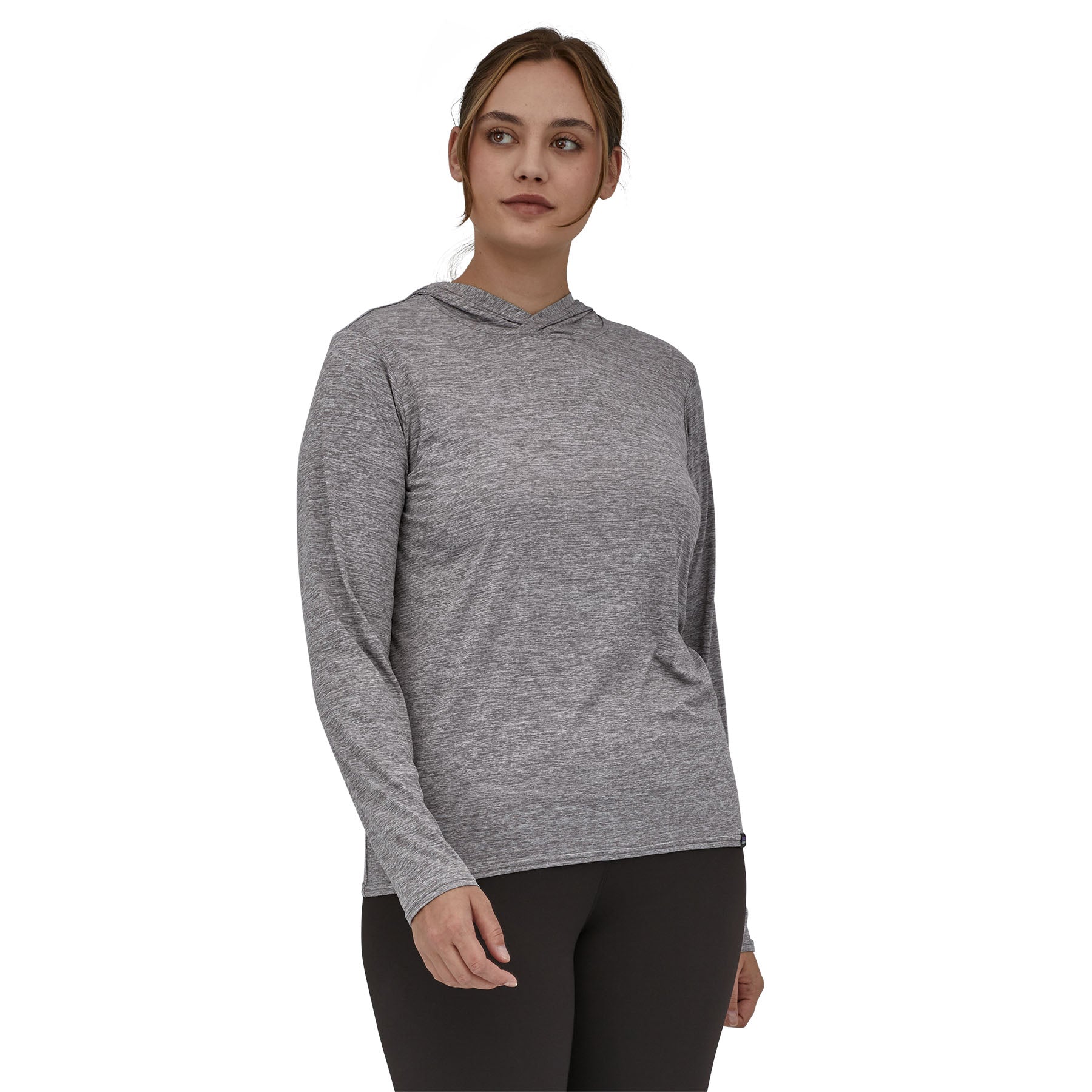 Women's Capilene® Cool Daily Hoody in FEATHER GREY | Patagonia Bend
