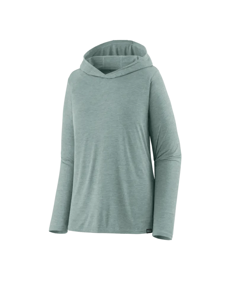 Women's Capilene® Cool Daily Hoody in Thermal Blue - Light Thermal Blue X - Dye | Patagonia Bend