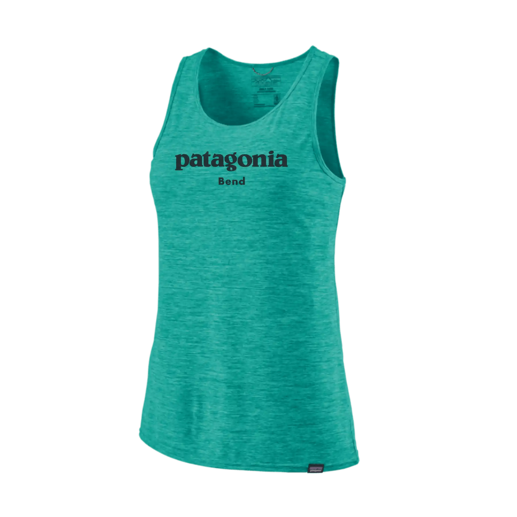 Women's Capilene® Cool Daily Tank - Patagonia Bend in Subtidal Blue - Light Subtidal Blue X - Dye | Patagonia Bend