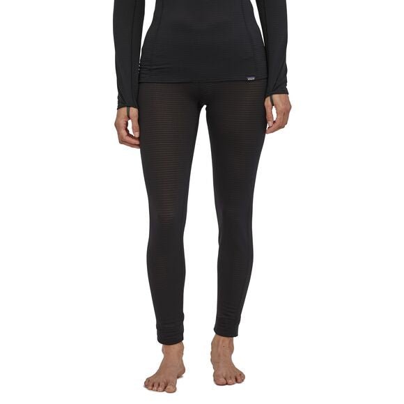 Women's Capilene® Thermal Weight Bottoms in Black | Patagonia Bend