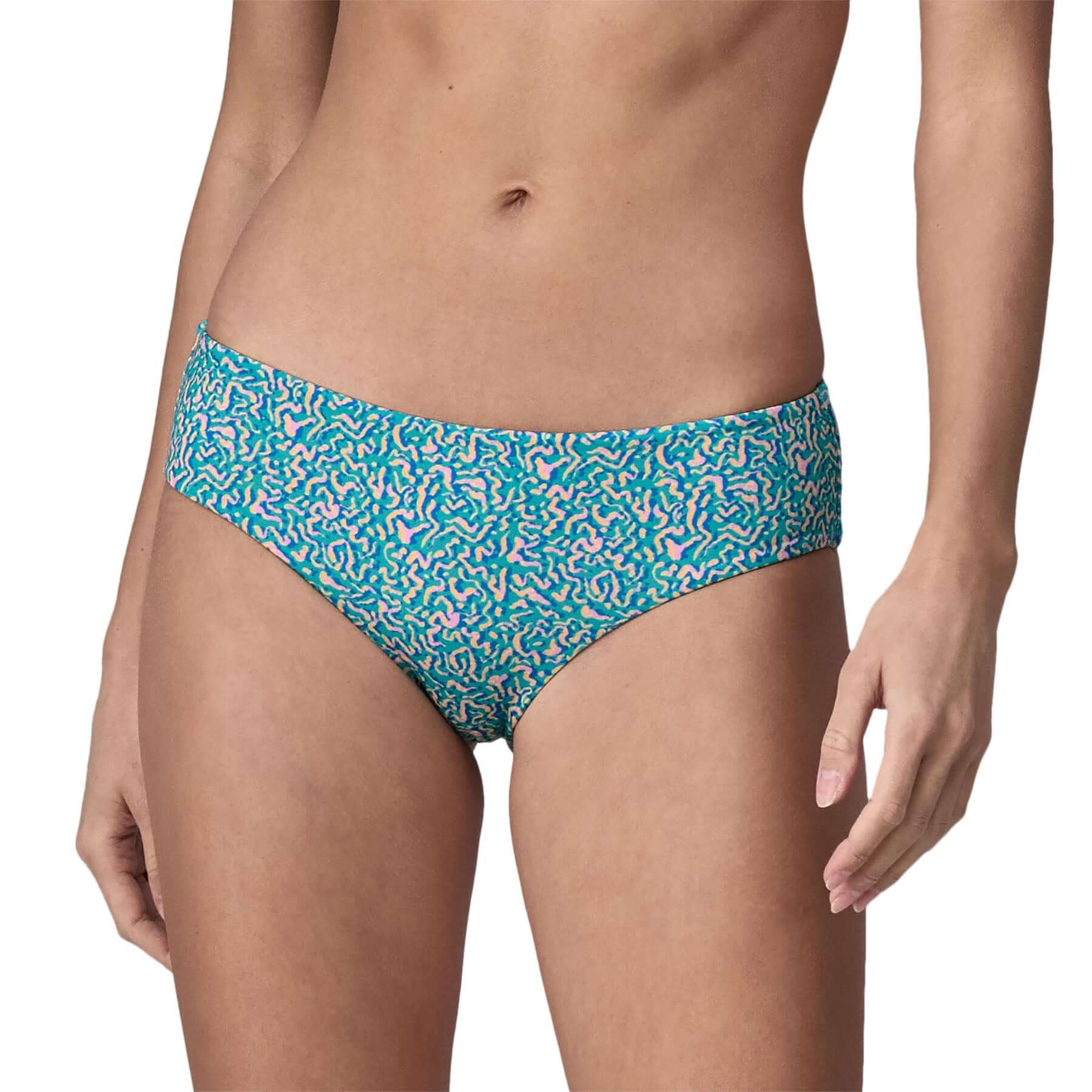 Women's Cheeky Bottoms in Sea Texture: Subtidal Blue | Patagonia Bend