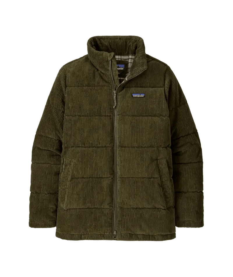 Women's Cord Fjord Coat in Pine Needle Green | Patagonia Bend