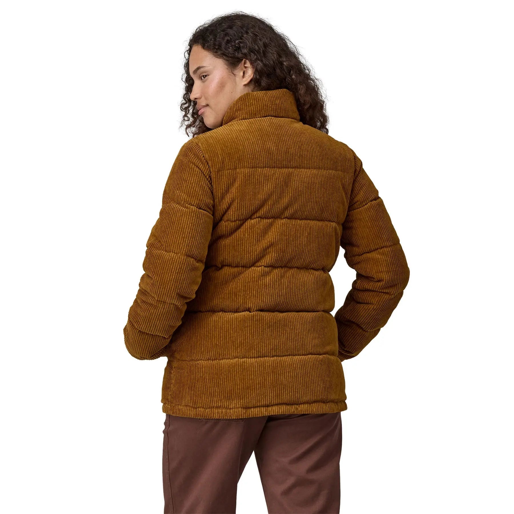 Women's Cord Fjord Coat in Shelter Brown | Patagonia Bend