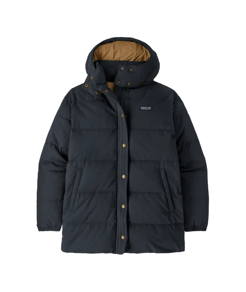 Women's Cotton Down Parka in Pitch Blue | Patagonia Bend