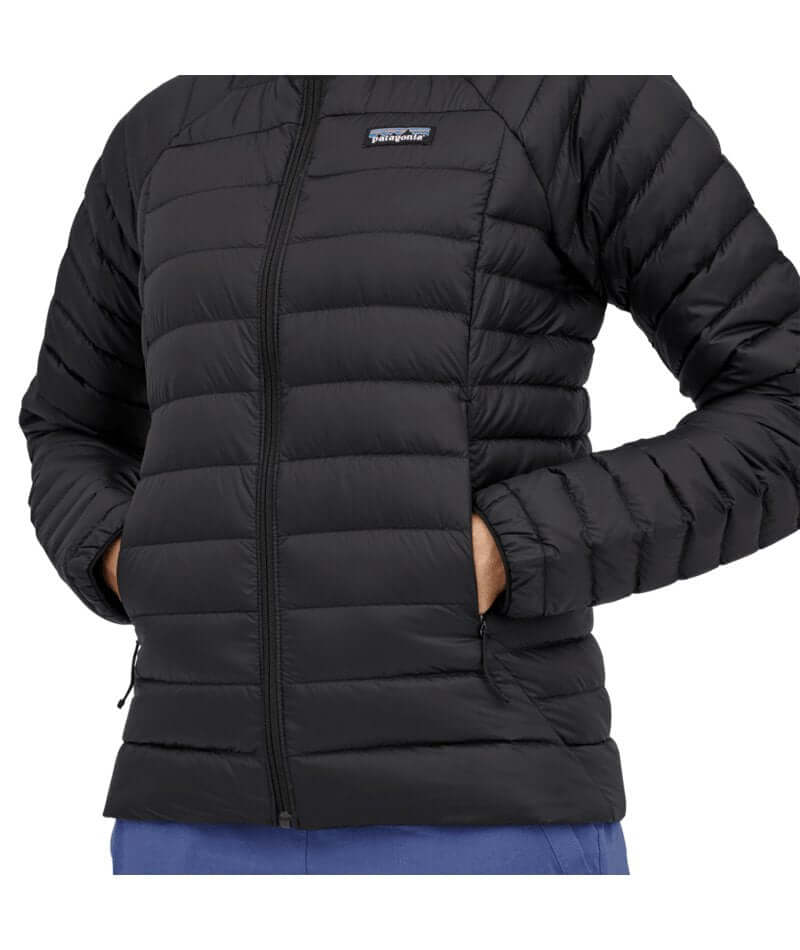 New Patagonia Womens XL Goose Down Sweater Jacket outlet 800 Fill Black NWT Puffer Coat