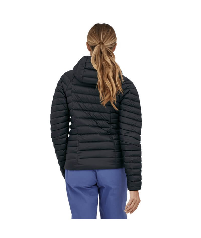 Women's Down Sweater Hoody in Black | Patagonia Bend