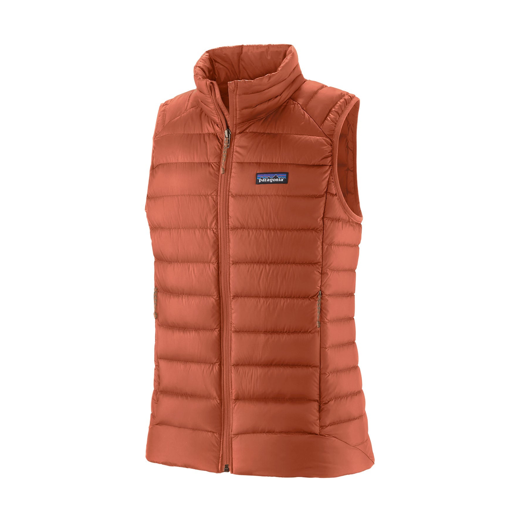 Women's Down Sweater Vest in Sienna Clay | Patagonia Bend