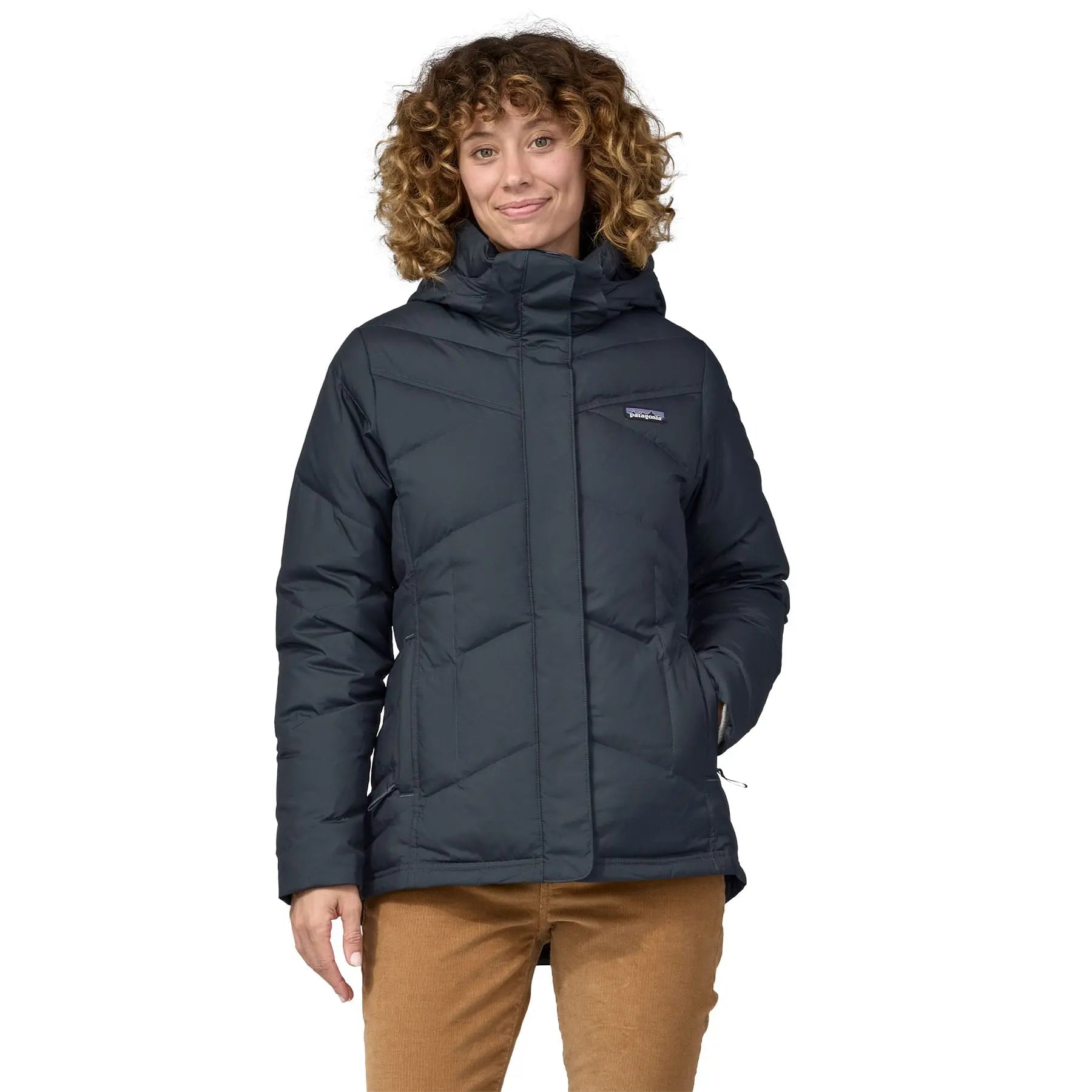 Women's Down With It Jacket in Smolder Blue | Patagonia Bend