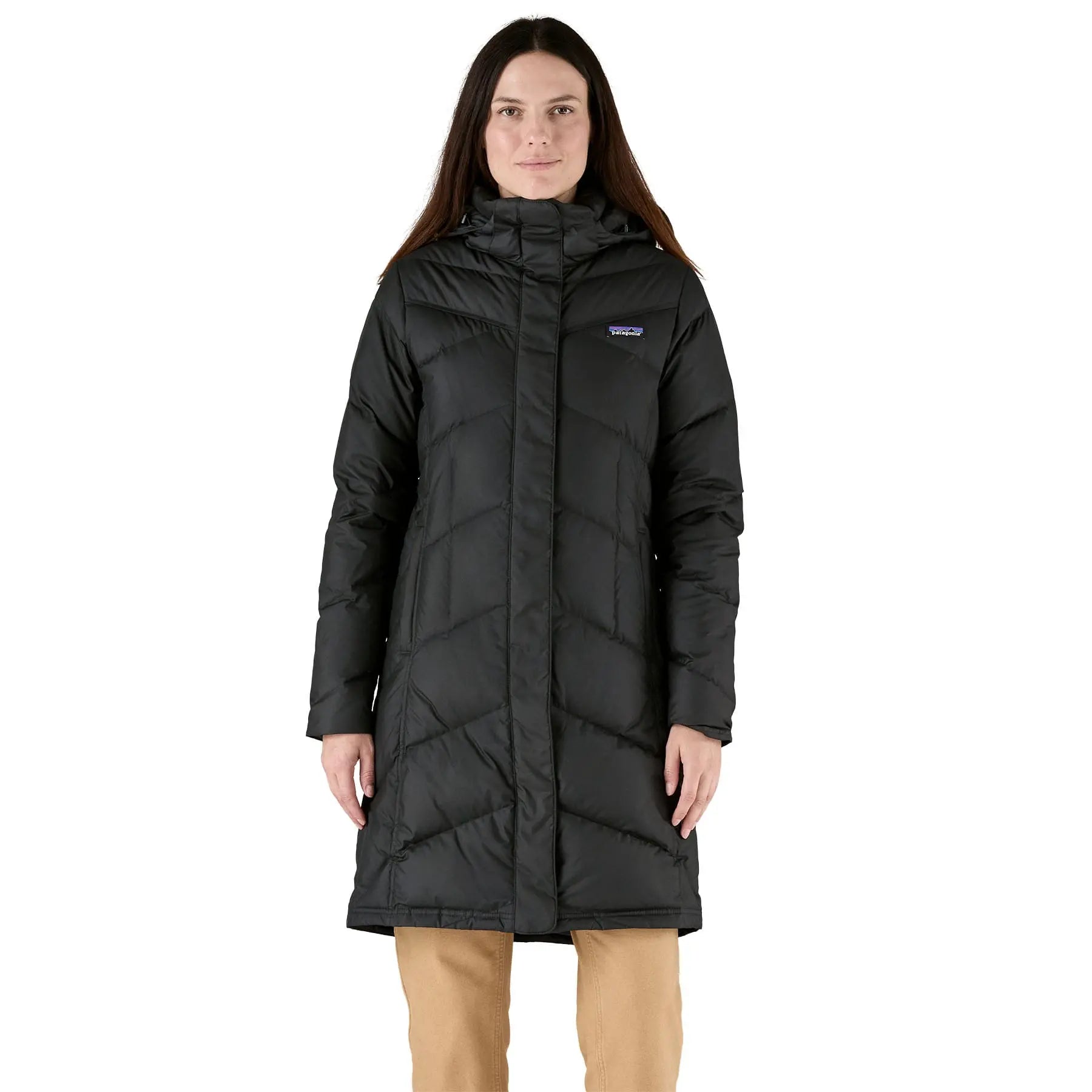 Women's Down With It Parka in Black | Patagonia Bend