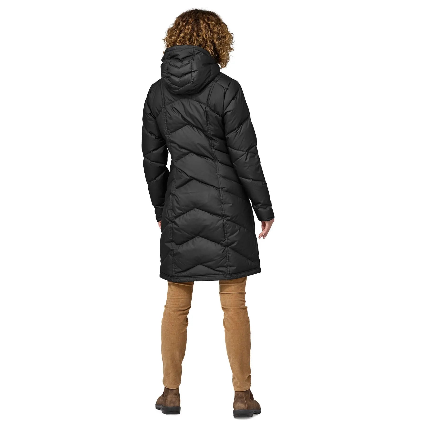 Women's Down With It Parka in Black | Patagonia Bend