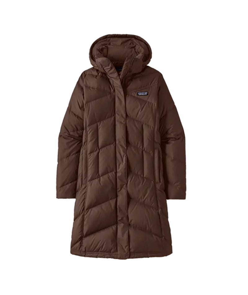 Women's Down With It Parka in Molasses Brown | Patagonia Bend