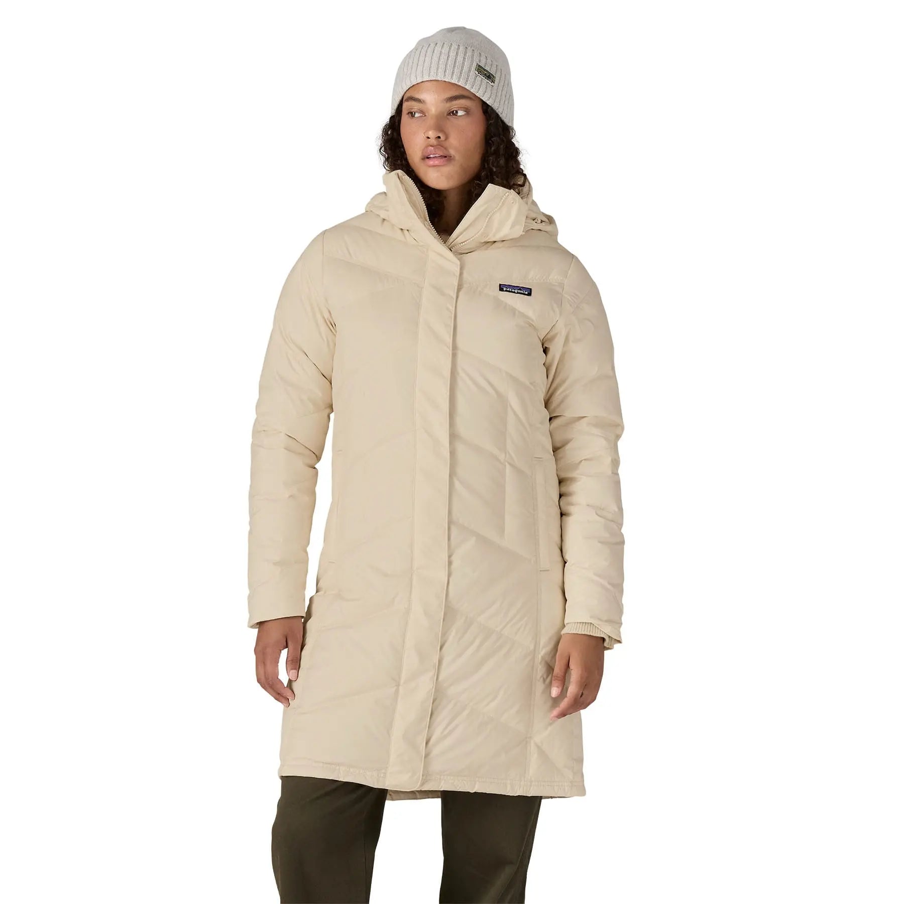 Women's Down With It Parka in Natural | Patagonia Bend