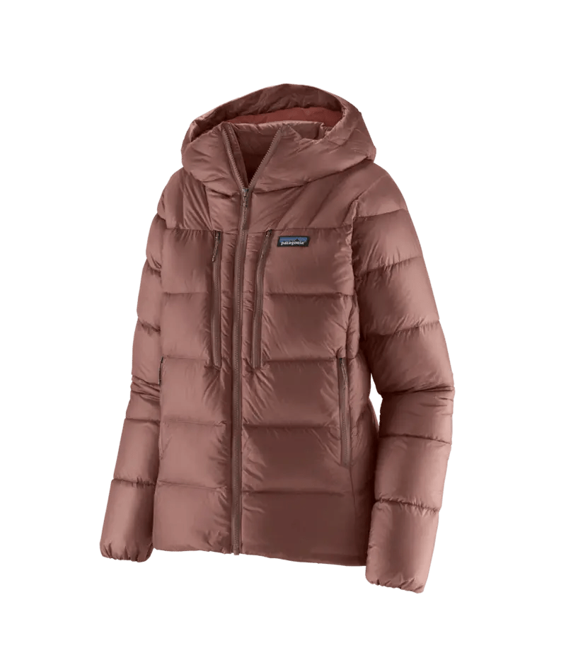 Women's Fitz Roy Down Hoody in Dulse Mauve | Patagonia Bend