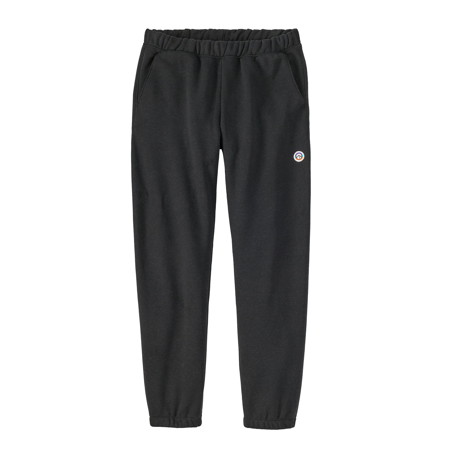 Women's Fitz Roy Icon Uprisal Sweatpants in Ink Black | Patagonia Bend