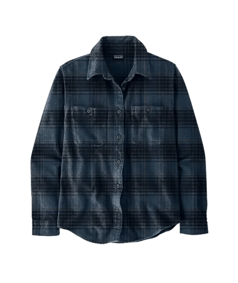 Women's Fjord Flannel Shirt in Cascade: Tidepool Blue | Patagonia Bend