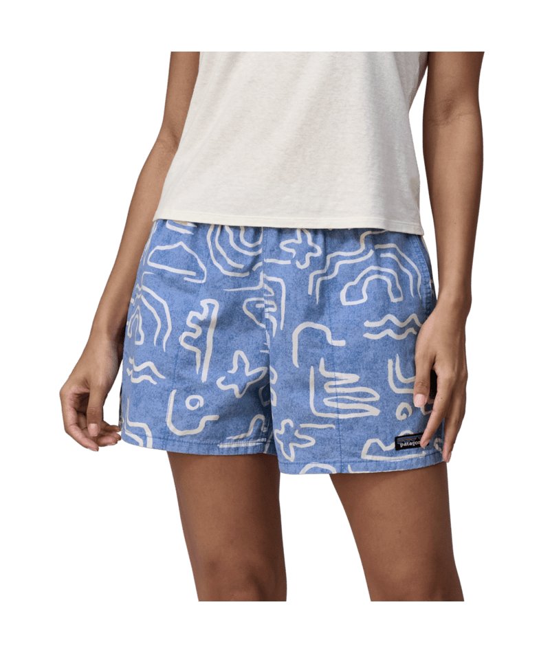 Women's Funhoggers Shorts in Channel Islands: Vessel Blue | Patagonia Bend