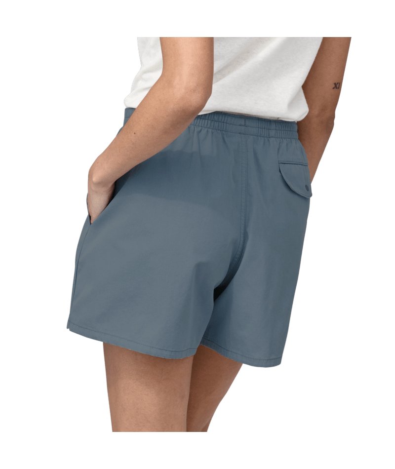 Women's Funhoggers Shorts in Light Plume Grey | Patagonia Bend
