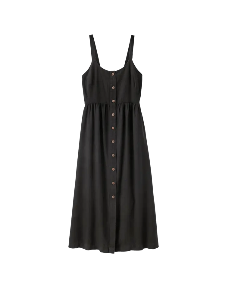 Women's Garden Island Dress in Black | Patagonia Bend