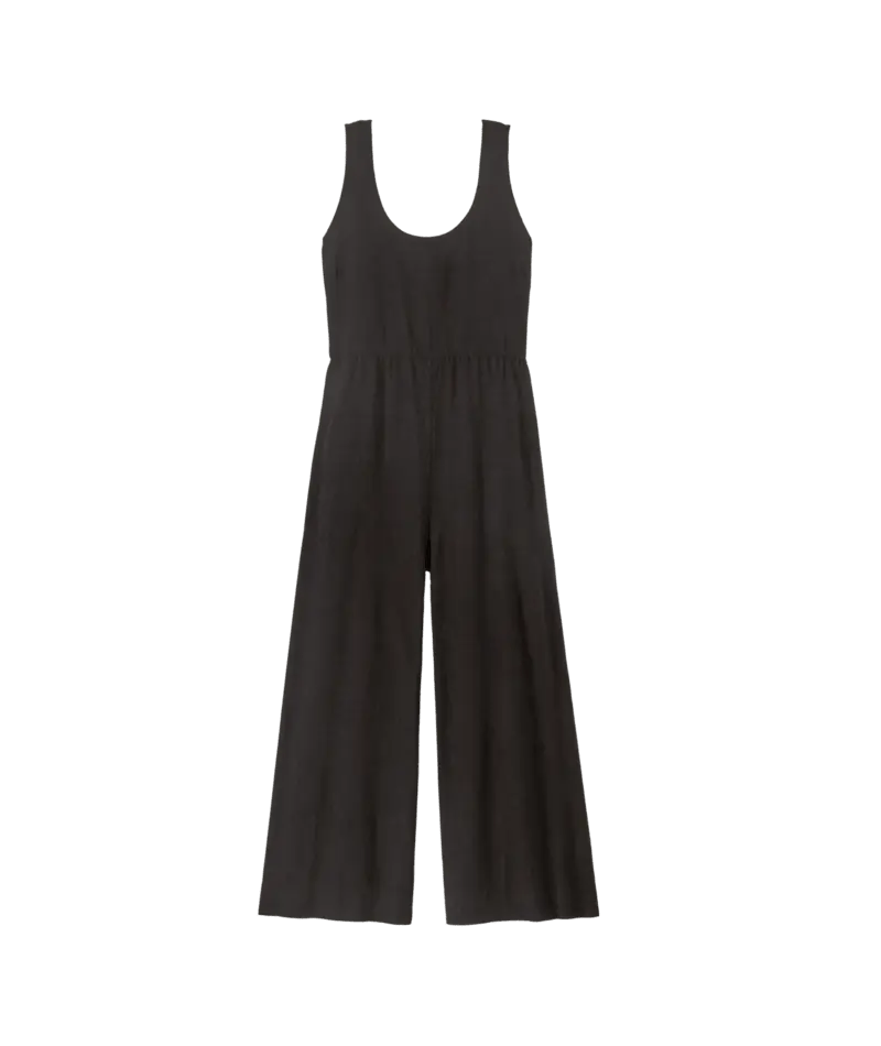 Women's Garden Island Jumpsuit in Black | Patagonia Bend