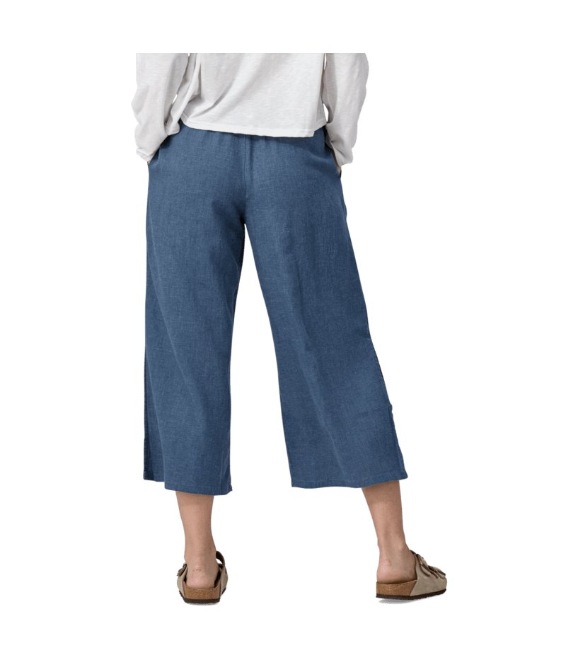 Women's Garden Island Pants in Whole Weave: Utility Blue | Patagonia Bend