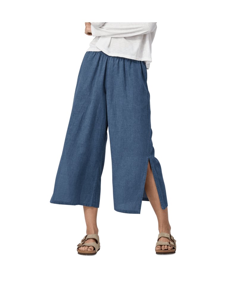 Women's Garden Island Pants in Whole Weave: Utility Blue | Patagonia Bend