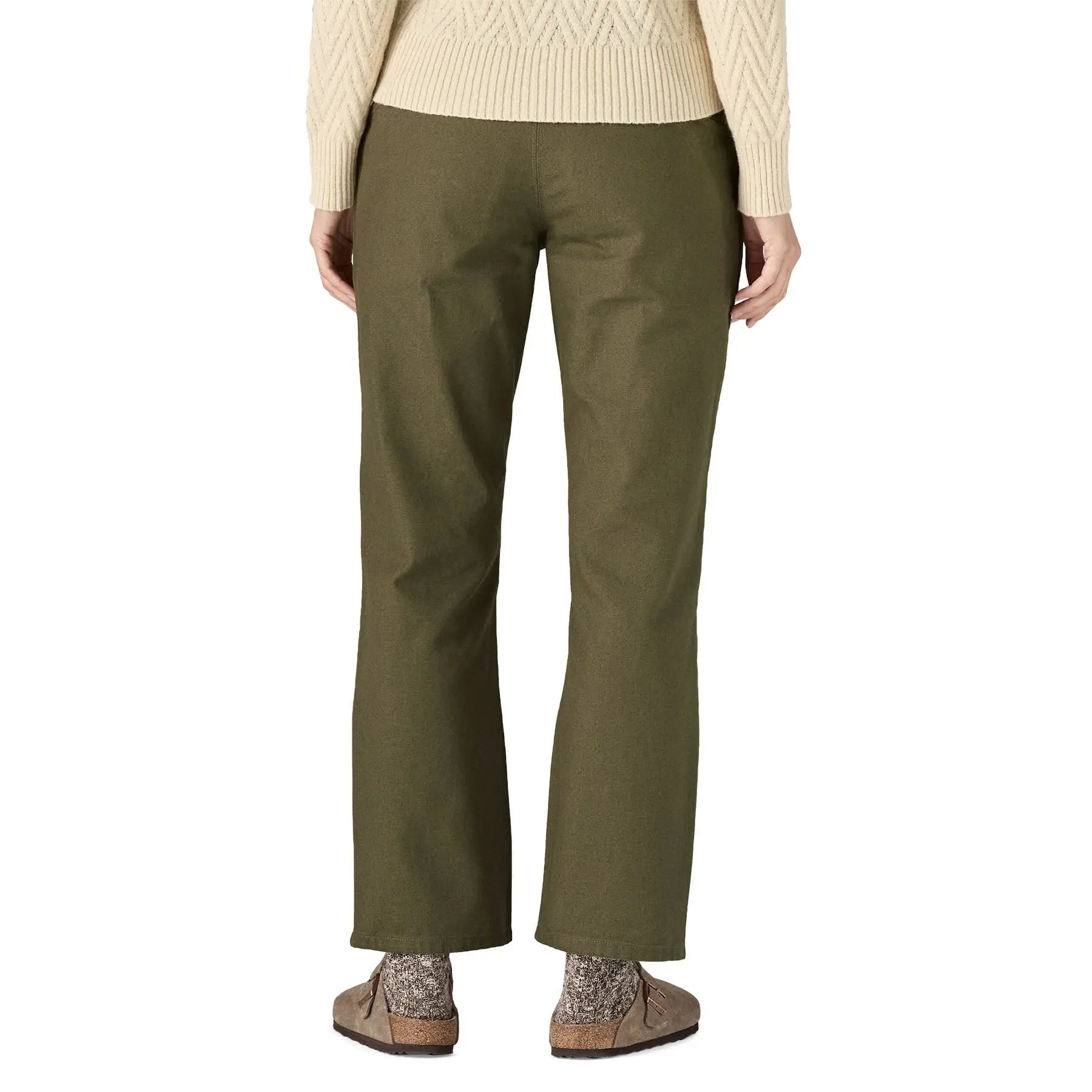 Women's Heritage Stand Up® Pants in Basin Green | Patagonia Bend