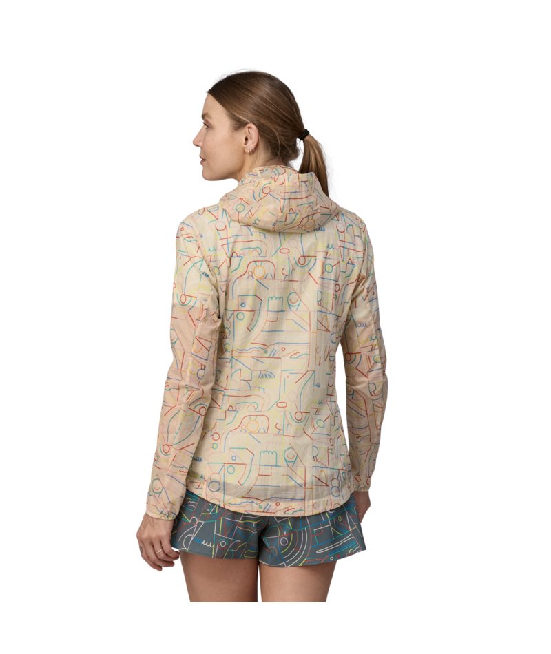 Women's Houdini Jacket in Lose Yourself Outline: Pumice | Patagonia Bend