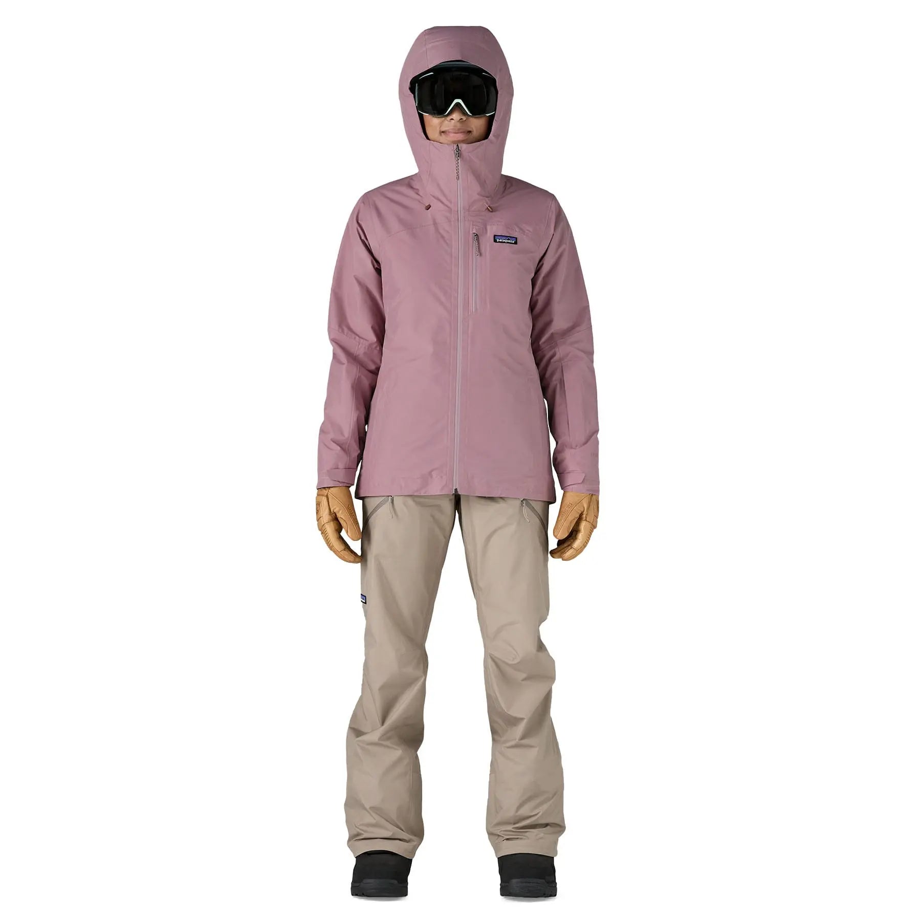 Women's Insulated Powder Town Jacket in Stormy Mauve | Patagonia Bend