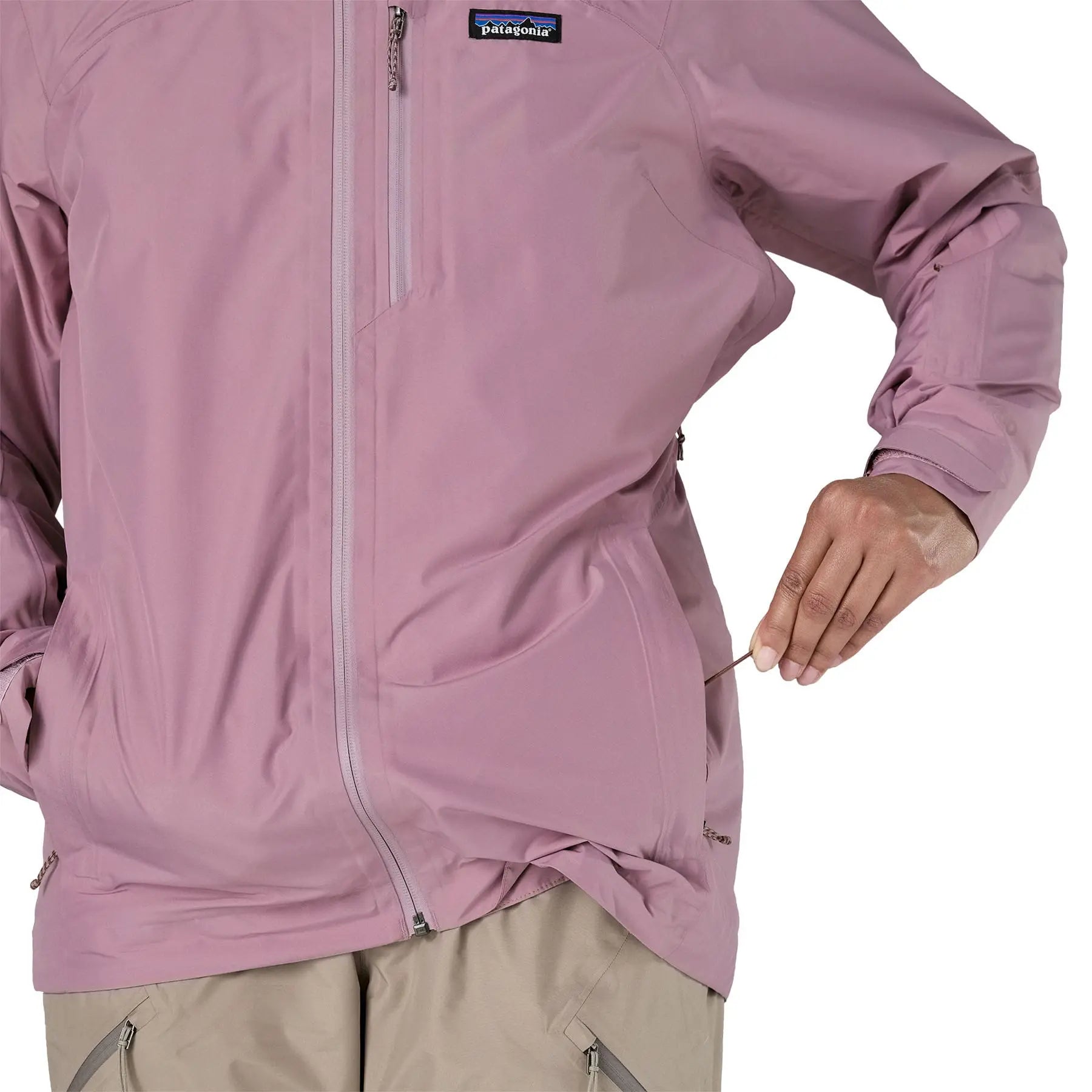 Women's Insulated Powder Town Jacket in Stormy Mauve | Patagonia Bend