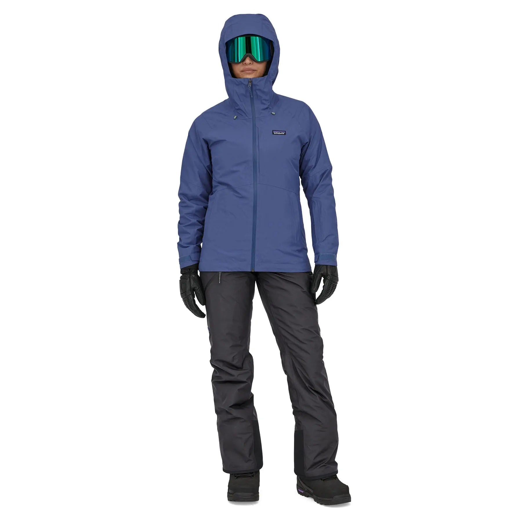 Women's Insulated Powder Town Pants - Regular in Black | Patagonia Bend