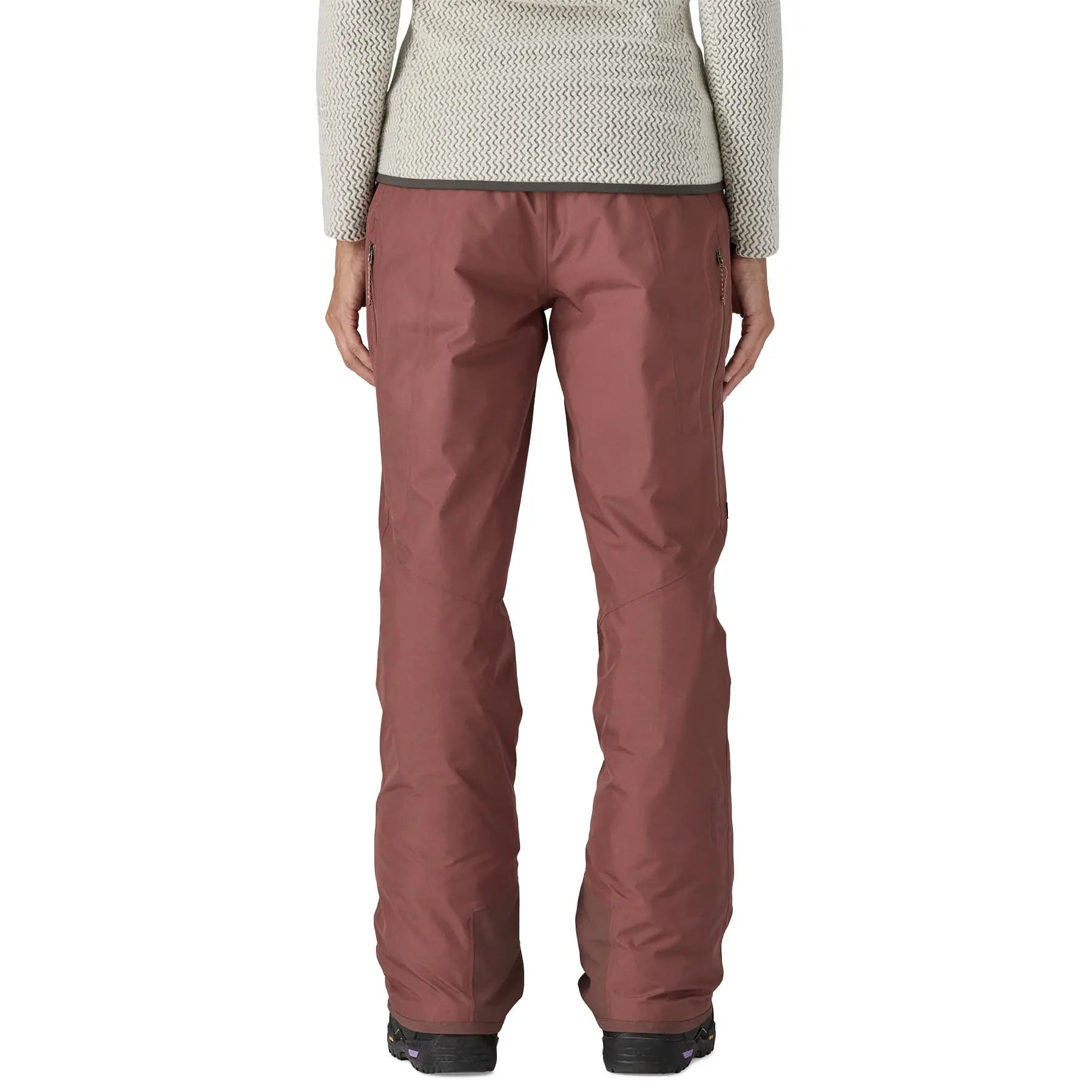 Women's Insulated Powder Town Pants - Regular in Dulse Mauve | Patagonia Bend