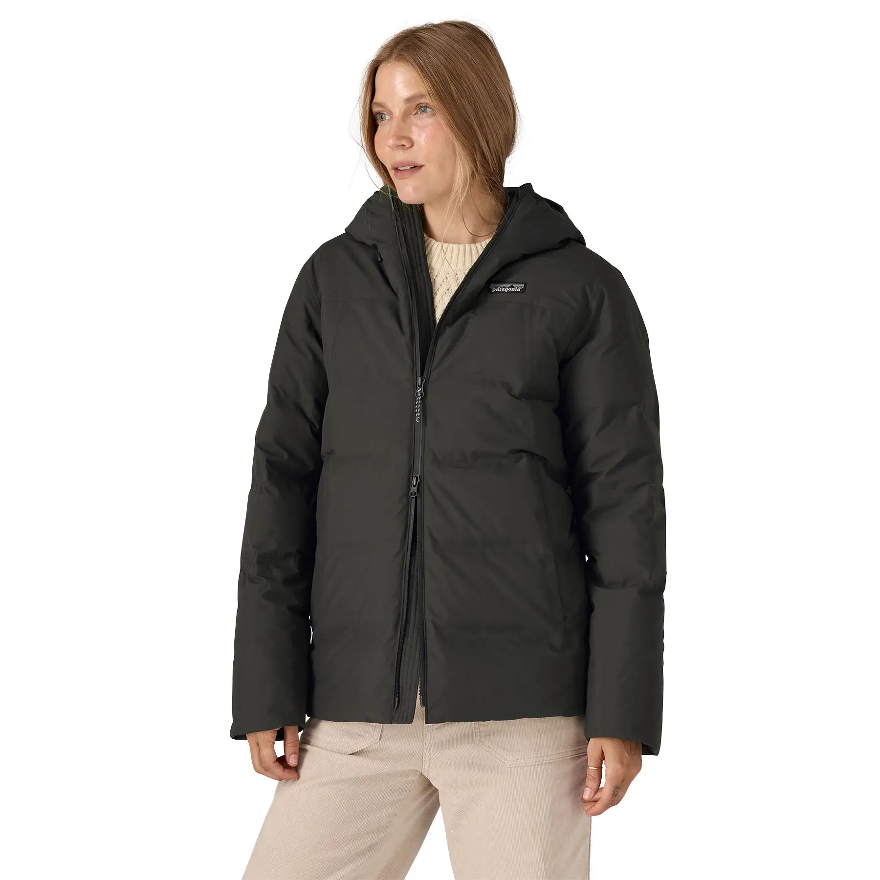 Women's Jackson Glacier Jacket in Black | Patagonia Bend