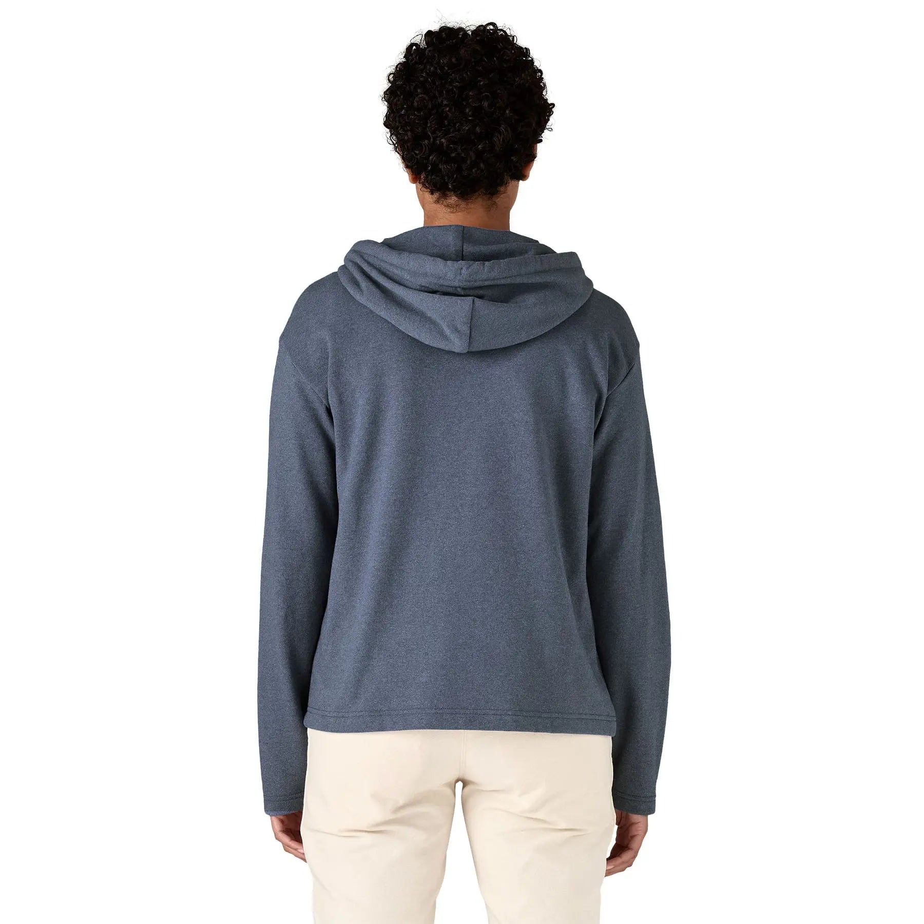 Women's Lightweight '73 Text Logo Wildrise Hoody in New Navy | Patagonia Bend