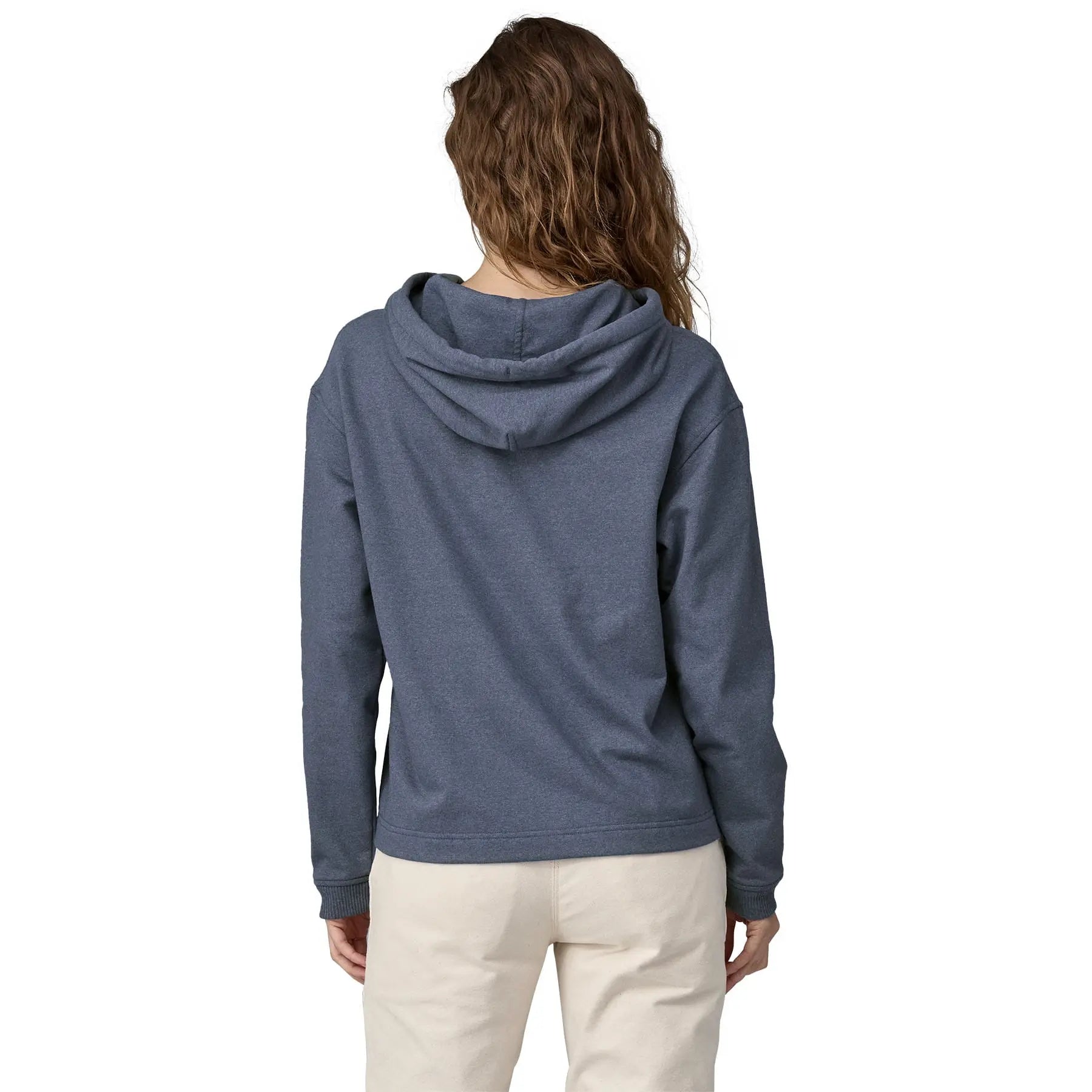 Women's Lightweight '73 Text Logo Wildrise Hoody in New Navy | Patagonia Bend