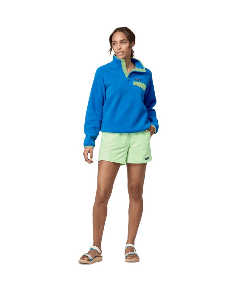 Women's Lightweight Synchilla® Snap - T Pullover in Vessel Blue | Patagonia Bend
