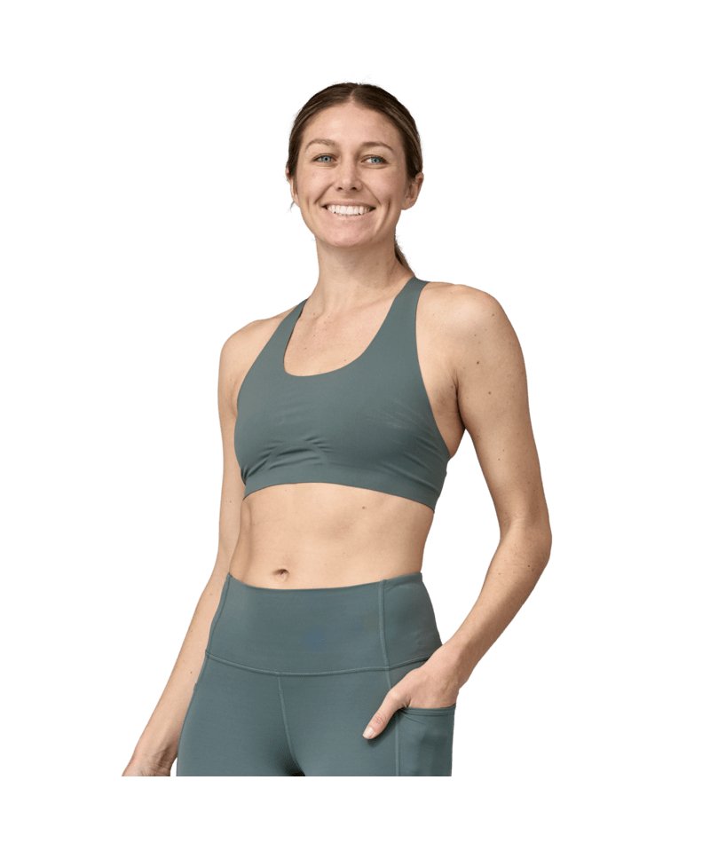 Women's Live Simply Bra in NOUVEAU GREEN | Patagonia Bend