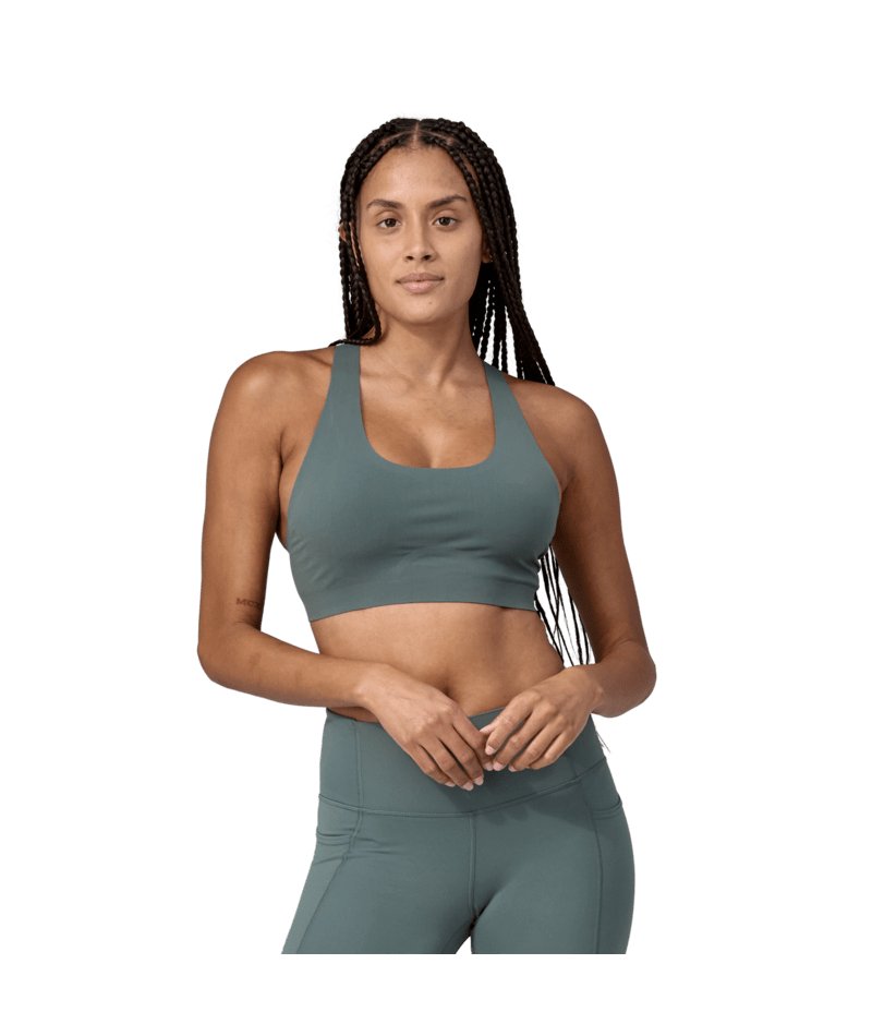 Women's Live Simply Bra in NOUVEAU GREEN | Patagonia Bend