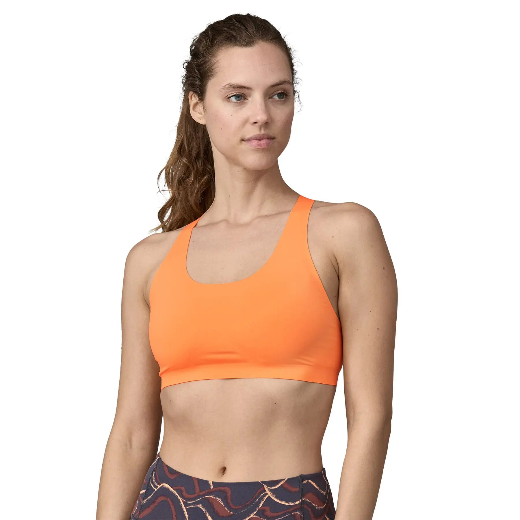 Women's Live Simply™ Bra in Vivid Apricot | Patagonia Bend