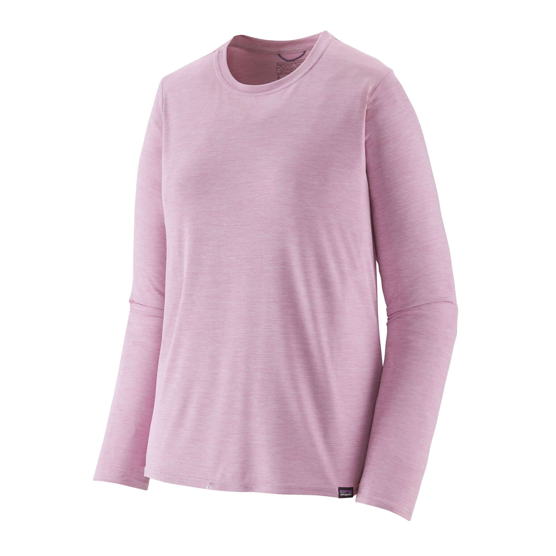 Women's Long - Sleeved Capilene® Cool Daily Shirt in Milkweed Mauve - Light Milkweed Mauve X - Dye | Patagonia Bend
