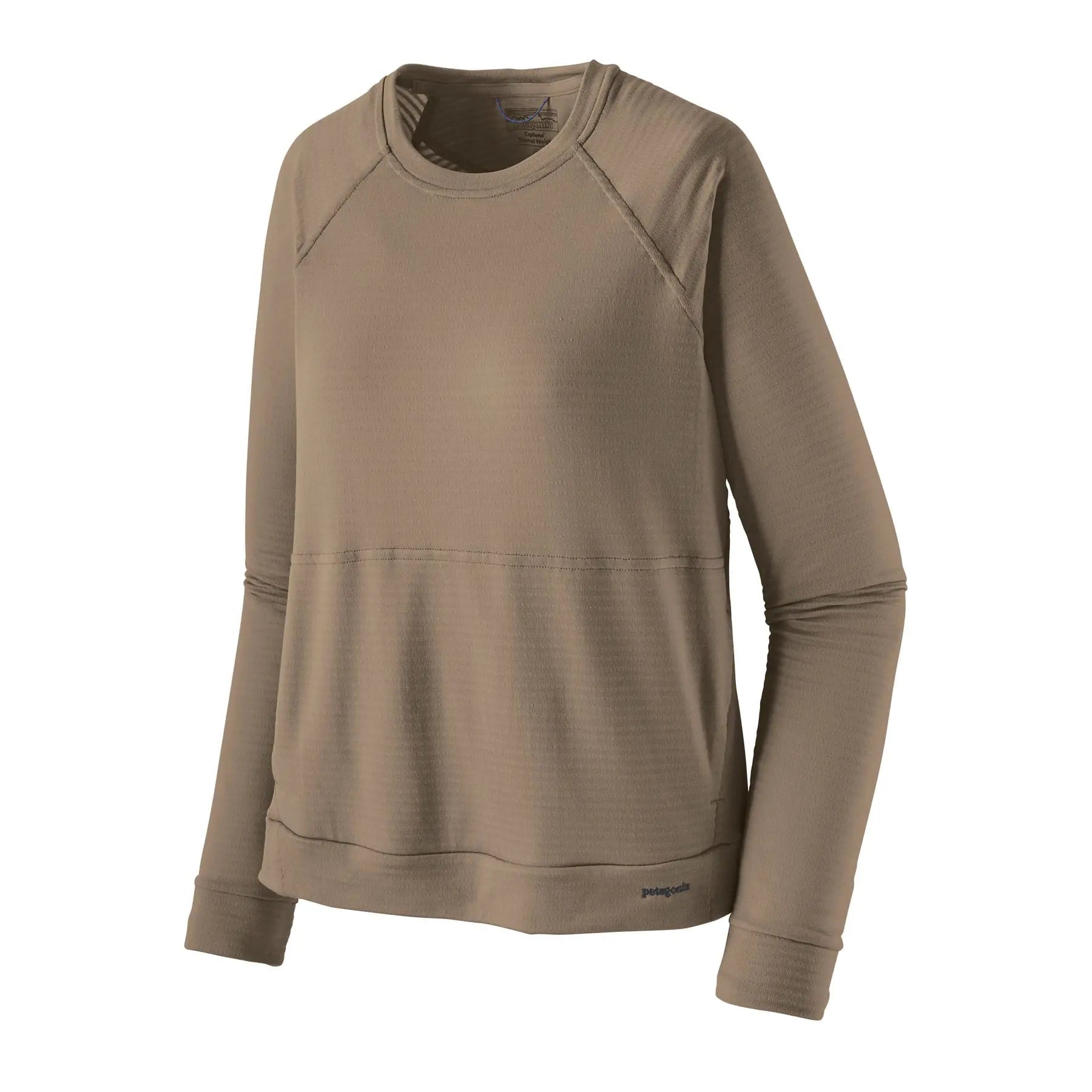 Women's Long - Sleeved Capilene® Thermal Crew in Seabird Grey | Patagonia Bend