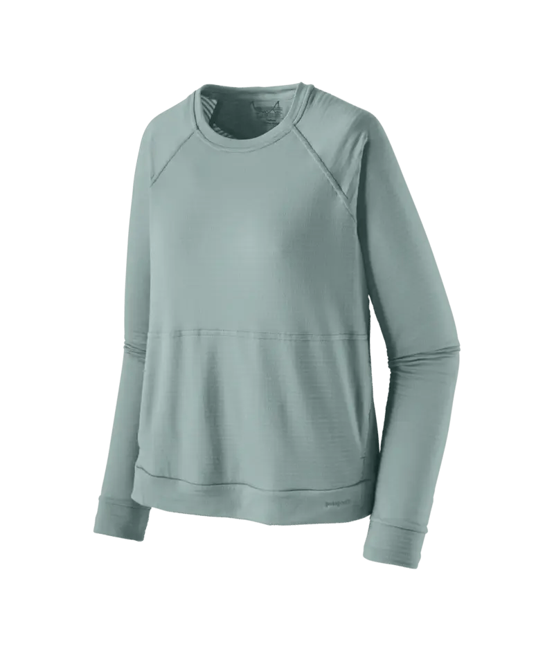 Women's Long - Sleeved Capilene® Thermal Crew in Thermal Blue | Patagonia Bend